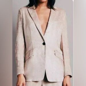 Rag & Bone Margot Cord Blazer Pearl White Corduroy Jacket NWT $595 Size 8